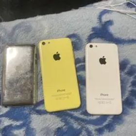 iPhone 5C 黄色・白色 + iPod セット