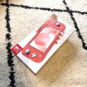Nintendo Switch Lite コーラル ピンク 本体 箱 充電器