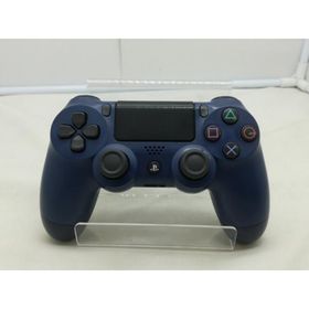【中古】SONY ワイヤレスコントローラー(DUALSHOCK 4) CUH-ZCT2J22 [ミッドナイト・ブルー]【川崎】保証期間１週間【ランクC】