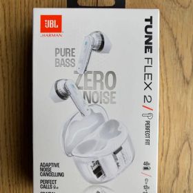 JBL TUNE FLEX 2 ワイヤレスイヤホン ホワイト【値下げ可】