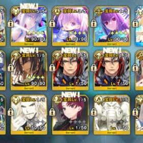 【🌈宝具5キャラ】リリス、オルガマリー、バサトリア、ロウヒ、モルガン | FGOのアカウントデータ、RMTの販売・買取一覧