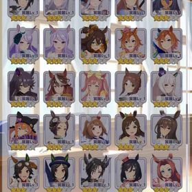 キャラ解放数131 育成キャラメイン垢(未所持キャラ画像参照 | ウマ娘のアカウントデータ、RMTの販売・買取一覧