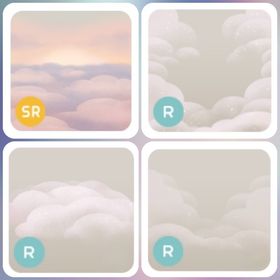 雲4点セット+NRおまけ付き | リヴリーアイランドのアイテム、RMTの販売・買取一覧