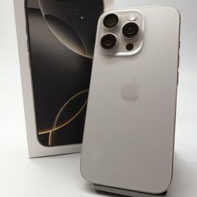 Apple iPhone16 Pro 256GB ナチュラルチタニウム A3292 3N746J/A バッテリ100% ■SIMフリー★Joshin9085【1円開始・送料無料】
