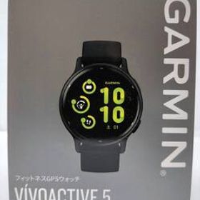 ガーミン vivoactive 5 フィットネスGPSウォッチ 色:Black/Slate ビボアクティブ5 スマートウォッチ(ほぼ新品) おまけ付き