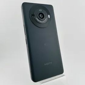 バッテリー良好 AQUOS R8 Pro A301SH 256GB ブラック SIMフリー(simロック解除済) 中古 本体 動作確認済 【最短送料無料】M-064