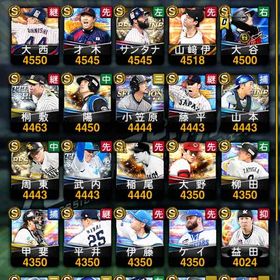 規格外大谷超1TS山田哲人超3など | プロスピAのアカウントデータ、RMTの販売・買取一覧