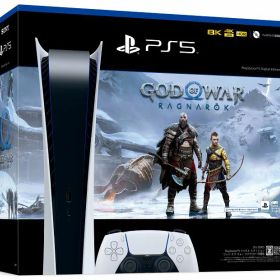 【中古・箱説なし・付属品なし・傷なし】【18歳以上対象】PlayStation 5 デジタル・エディション CFIJ－10005＋ゴッド・オブ・ウォー ラグナロク (同梱版)プレイステーション5 ゲーム機本体