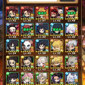 1596石 鬼滅の刃コラボコンプ | ポコダン(ポコロンダンジョンズ)のアカウントデータ、RMTの販売・買取一覧