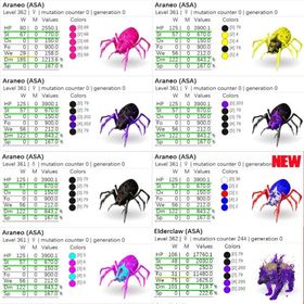 🎨 アラネオモーフス 全10カラー✨ 即納OK／高レベル・高ステ個体も多数出品中！ | ARK Survival Evolvedのアカウントデータ、RMTの販売・買取一覧