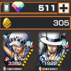 《ローLv100‼️》🔥新キャラ勝者島ローLv100＋ダイヤ欠片大量‼️ | バウンティラッシュのアカウントデータ、RMTの販売・買取一覧