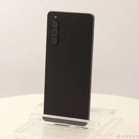 〔中古品〕 Xperia 10 V 128GB ブラック SOG11 au SIMフリー【348】