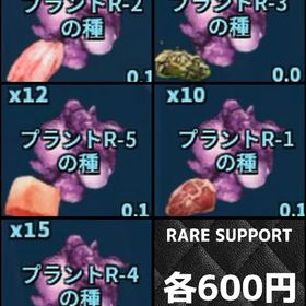 RARE SUPPORT R種各種600円 12/22🆙 | ARK Survival Evolvedのアカウントデータ、RMTの販売・買取一覧