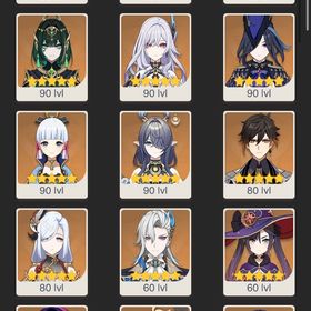 ベネット5凸 | 原神のアカウントデータ、RMTの販売・買取一覧