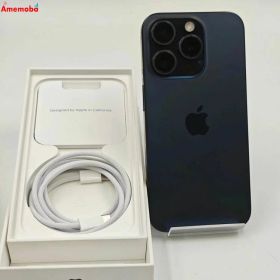 【中古】iPhone15 Pro 128GB ブルーチタニウム MTUA3J/A Apple版SIMフリー