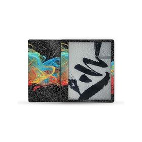 MightySkins Glossy Glitter Skin Compatible with Kindle Scribe (2022) Full Wrap - Primary Smoke | Protective High-Gloss Glitter Finish | Ea_並行輸入