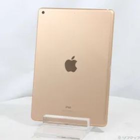 〔中古品〕 iPad 第7世代 32GB ゴールド MW762J／A Wi-Fi【262】