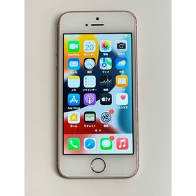 アイフォーン(iPhone)のアップル iPhone SE 64GB ローズゴールド SIMフリー(スマートフォン本体)