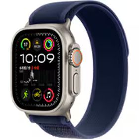 アップル Apple Apple Watch Ultra 2（GPS + Cellularモデル）- 49mmナチュラルチタニウムケースとブルートレイルループ - S/M MX4J3J/A