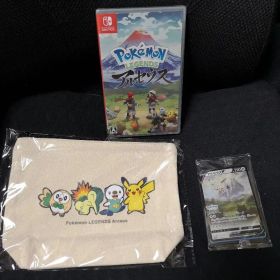 新品・未開封 Pokemon LEGENDS ポケモン アルセウス 特典付き