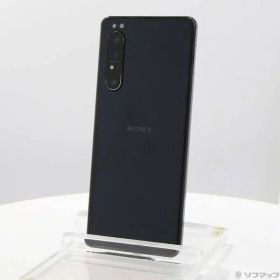 ソフマップ 〔中古品〕 Xperia 1 II 128GB ブラック AUXP1II auロック解除SIMフリー【348】