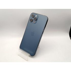 【中古】Apple iPhone 12 Pro Max 256GB パシフィックブルー （国内版SIMロックフリー） MGD23J/A【千葉】保証期間１ヶ月【ランクC】