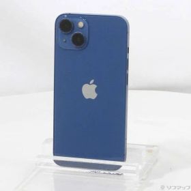 〔中古品〕 iPhone13 128GB ブルー MLNG3J／A SIMフリー【269】