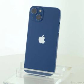 〔中古品〕 iPhone13 128GB ブルー MLNG3J／A SIMフリー【349】