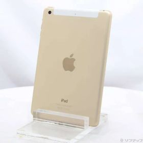 〔中古品〕 iPad mini 3 16GB ゴールド MGYR2J／A au【348】