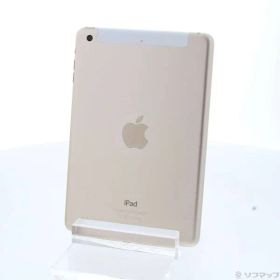 〔中古品〕 iPad mini 3 64GB ゴールド MGYN2J／A SoftBankロック解除SIMフリー【344】