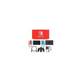 中古ニンテンドースイッチハード Nintendo Switch本体 カラーカスタマイズ /Joy-Con(L)ネオンレッド(R)ネオンブルー/Joy-Con