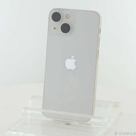 〔中古品〕 iPhone13 mini 128GB スターライト MLJE3J／A SIMフリー【349】