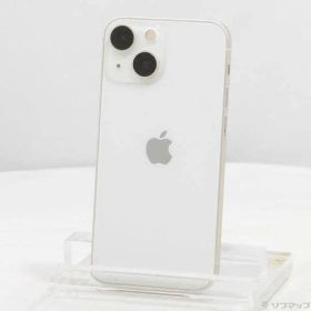 〔中古品〕 iPhone13 mini 128GB スターライト MLJE3J／A SIMフリー【305】