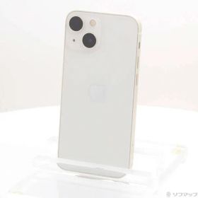 〔中古品〕 iPhone13 mini 128GB スターライト MLJE3J／A SIMフリー【295】