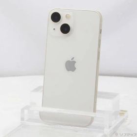 〔中古品〕 iPhone13 mini 256GB スターライト MLJK3J／A SIMフリー【348】
