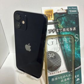 iPhone 12 mini 128GB ブラック バッテリー77% UQ