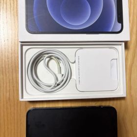 Apple iPhone 12 miniブラック 本体 充電ケーブル付き