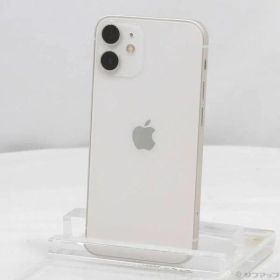 〔中古品〕 iPhone12 mini 128GB ホワイト MGDM3J／A SIMフリー【377】