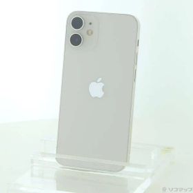 〔中古品〕 iPhone12 mini 64GB ホワイト MGA63J／A SIMフリー【348】