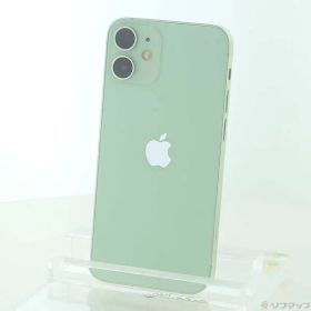 〔中古品〕 iPhone12 mini 128GB グリーン MGDQ3J／A SIMフリー【198】