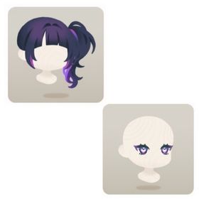 ネオンメッシュサイドテール＆ゲーミングハートアイ | リヴリーアイランドのアイテム、RMTの販売・買取一覧