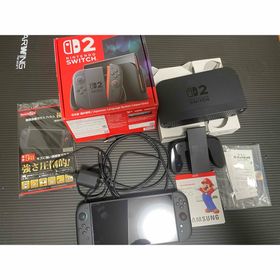 Nintendo Switch 2（国内版）、SDカード256GB付、フィルム済(家庭用ゲーム機本体)