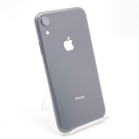 アップル(Apple)の【全額返金保証】【最速発送】Apple iPhone iPhone XR 64GB ブラック Softbank 動作確認済(スマートフォン本体)