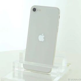 〔中古品〕 iPhone SE 第3世代 64GB スターライト MMYD3J／A SIMフリー【258】