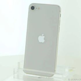 〔中古品〕 iPhone SE 第3世代 64GB スターライト MMYD3J／A SIMフリー【276】
