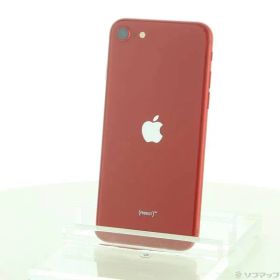 〔中古品〕 iPhone SE 第3世代 64GB プロダクトレッド MMYE3J／A SIMフリー【269】