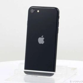 〔中古品〕 iPhone SE 第3世代 64GB ミッドナイト MMYC3J／A SIMフリー【196】