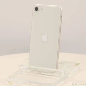 〔中古品〕 iPhone SE 第3世代 64GB スターライト MMYD3J／A SIMフリー【368】