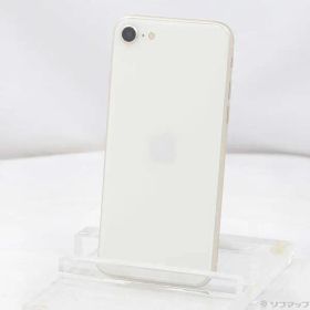 〔中古品〕 iPhone SE 第3世代 64GB スターライト MMYD3J／A SIMフリー【258】