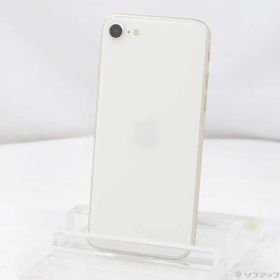 〔中古品〕 iPhone SE 第3世代 64GB スターライト MMYD3J／A SIMフリー【349】